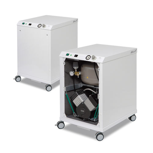 Compressore d'aria da laboratorio - DK50 2V - EKOM spol - a membrana / con rotelle / senza olio