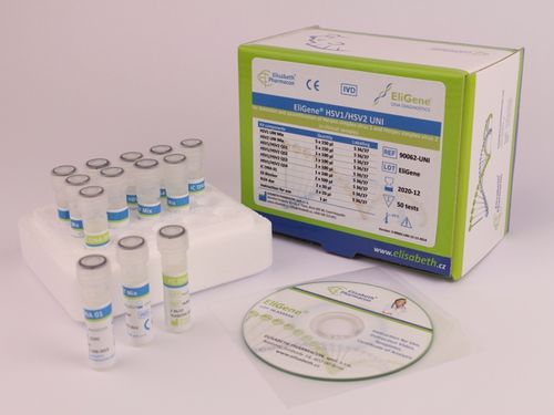 Kit di test dell'herpes - EG-90062-UNI - Elisabeth Pharmacon spol  - HSV / clinico / di siero