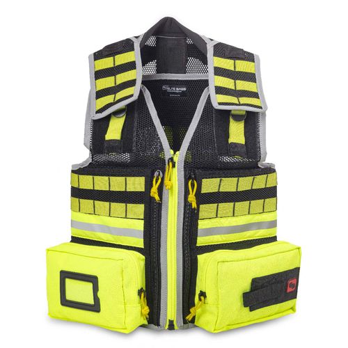 Gilet per emergenza sanitaria giallo - EB02.058 E-VEST - ELITE BAGS