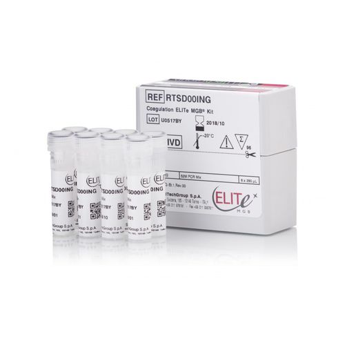 Kit di test di malattie genetiche - ELITe MGB® - ELITech Group  - di coagulazione / genetico / di sangue totale