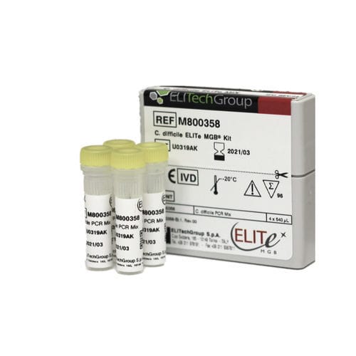 Kit di test per infezioni nosocomiali - M800358 - ELITech Group  - C. difficile / Staphylococcus aureus resistente alla meticillina / per feci