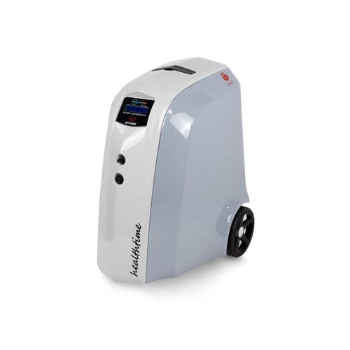 Concentratore di ossigeno medico - Healthtime OC10 - Elmaslar - per cure domiciliari / con rotelle / portatile
