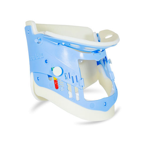 Collare cervicale di emergenza monopezzo - Lifetime - Elmaslar - con tracheotomia / pediatrico
