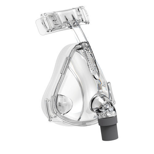 Maschera di ventilazione non invasiva - F2  - Elmaslar - per terapia CPAP / per ventilazione non invasiva / trasparente