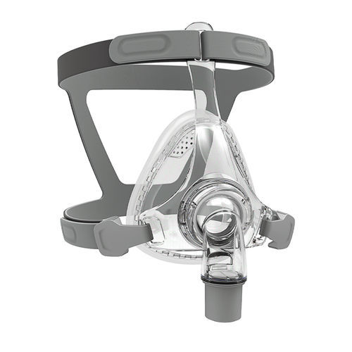 Maschera di ventilazione non invasiva - F5  - Elmaslar - per terapia CPAP / per ventilazione non invasiva / trasparente