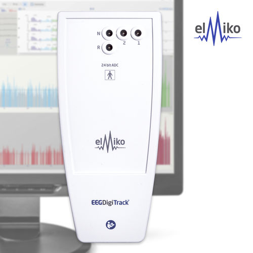 Elettroencefalografo 2 canali - EEGDigiTrack  - Elmiko Biosignals - Per elettroencefalogramma prolungato / Per elettroencefalogramma pediatrico / con valutazione di neurofeedback