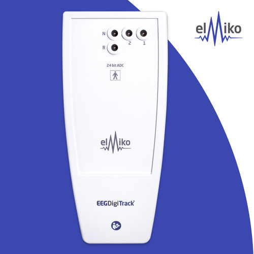Elettroencefalografo 3 canali - EEGDigiTrack - Elmiko Biosignals - Per elettroencefalogramma con neurofeedback / Per elettroencefalogramma prolungato / Per elettroencefalogramma pediatrico