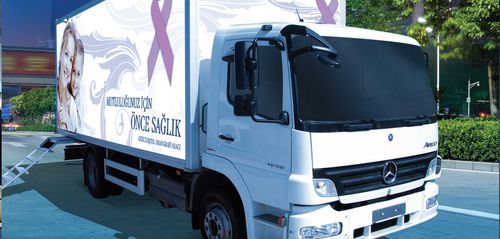 Ambulatorio mobile di radiologia per mammografia - EMS Mobil Sistemler