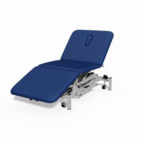 Lettino da massaggio elettrico - COU011 - EMS Physio - su rotelle / a 3 sezioni