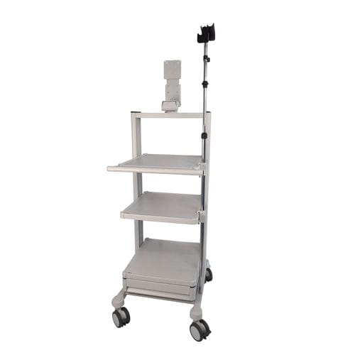Carrello medico - UNICART  - EndoMed Systems - per endoscopia / per trattamenti / 3 vassoi