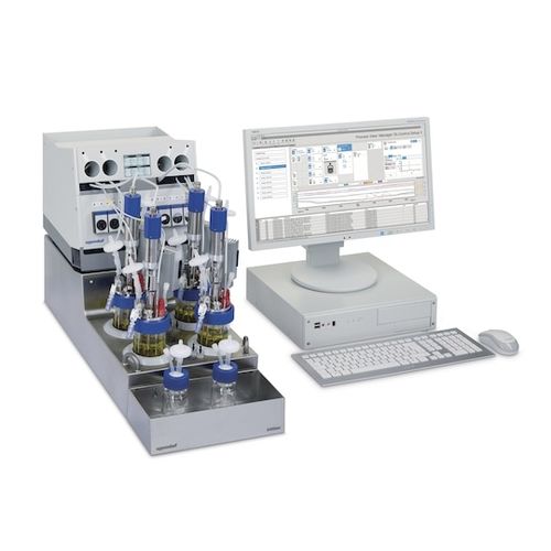 Bioreattore da laboratorio - DASbox® - Eppendorf SE - monouso / di sintesi parallela / compatto