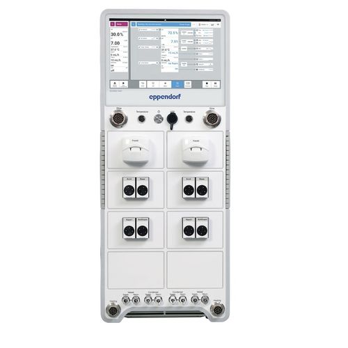 Unità di controllo da laboratorio - SciVario® twin - Eppendorf SE - per bioreattore / di processo / di monitoraggio