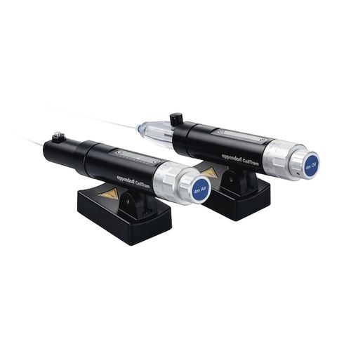 Microiniettore manuale - CellTram® 4m series - Eppendorf SE - pneumatico / di cellule / da ricerca