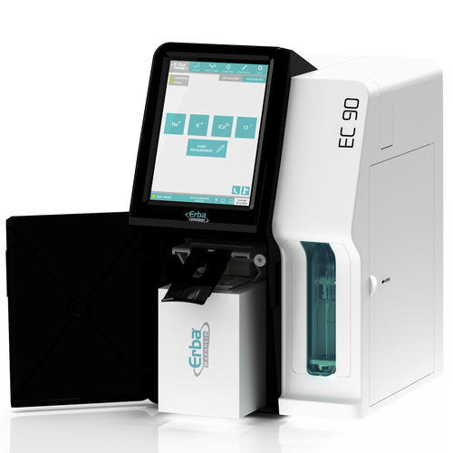 Analizzatore di elettroliti automatico - EC 90  - ERBA Diagnostics Mannheim - K+ / Na+ / Cl-