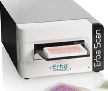 Lettore di micropiastre ad assorbanza - ErbaScan - ERBA Diagnostics Mannheim - per microbiologia / a 96 pozzetti