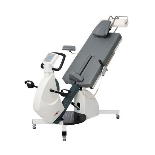 Lettino da visita per cardiologia - SANA COUCH 1000 - Ergosana - elettrico / ad altezza regolabile / con pedalatore per esercizio ergometrico
