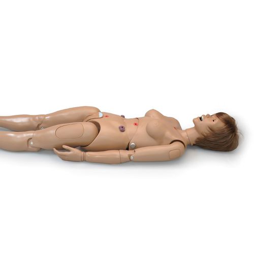 Manichino didattico per cure infermieristiche - R17600 - Erler-Zimmer - per iniezioni / per iniezioni intramuscolari / per tracheotomia