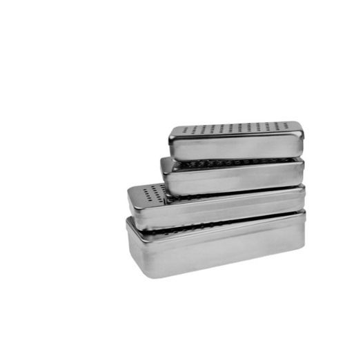 Cassetta di sterilizzazione per strumenti - ES serie - Ermis MedTech GmbH - perforata / in acciaio inossidabile