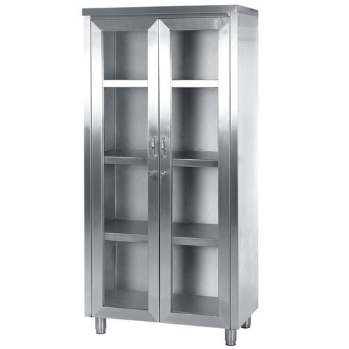 Armadio per sala operatoria - ER-1025 - ERYIGIT Medical Devices  - con ripiano / con sportello / in acciaio inossidabile