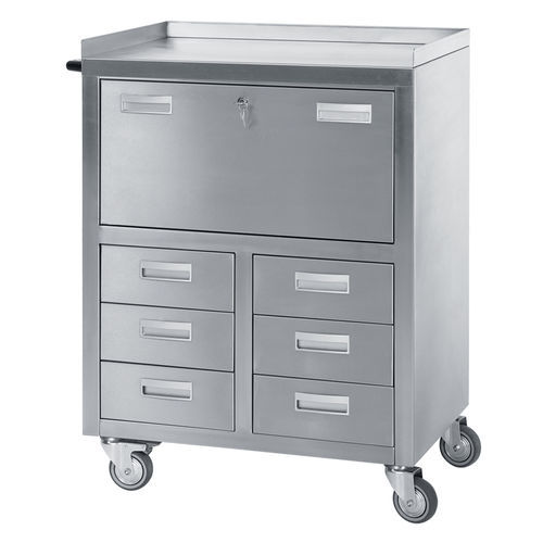Carrello medico - ER-1 series - ERYIGIT Medical Devices  - per strumenti / di pulizia / in acciaio inossidabile