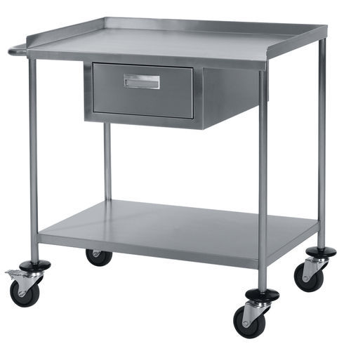 Carrello medico - ER-127 series - ERYIGIT Medical Devices  - per strumenti / di pulizia / in acciaio inossidabile