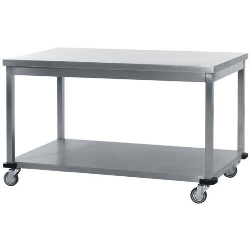 Tavolo da lavoro - ER-11 series - ERYIGIT Medical Devices  - di confezionamento di strumenti medici e chirurgici / rettangolare / su rotelle