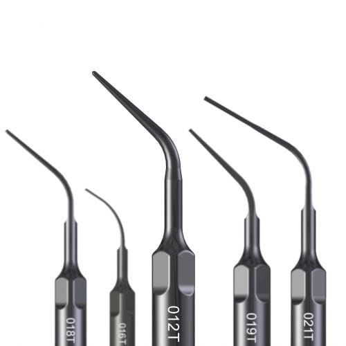 Inserto ad ultrasuoni piezoelettrico - ES018T - ESACROM   - per detartraggio dentale / kit d'inserti