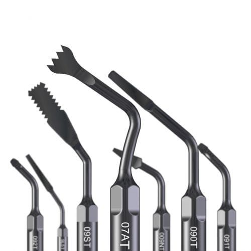 Inserto ad ultrasuoni piezoelettrico - ES07IT - ESACROM   - per chirurgia odontoiatrica / kit d'inserti