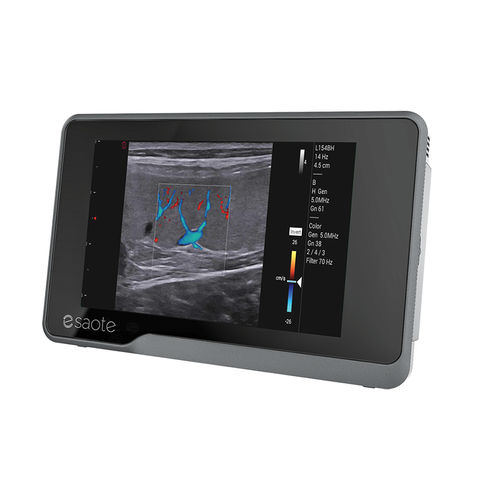 Ecografo veterinario palmare - MyLab™X1 Go VET - Esaote - multiuso / con touch screen