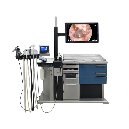 Riunito ORL - Euroclinic MediCare Solutions - con ripiani / modulare / in acciaio inossidabile
