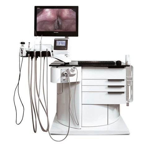 Riunito ORL - Euroclinic MediCare Solutions - con ripiani / compatto / in acciaio inossidabile