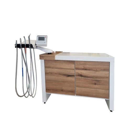 Riunito podologico - WOOD - Euroclinic MediCare Solutions - con ripiani / compatto
