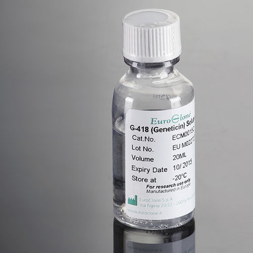Reagente G418 - ECM0015C - EuroClone - per coltura cellulare / liquido / batteriologico