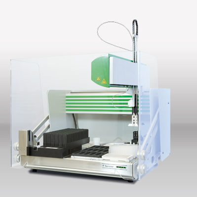 Sistema di automazione di laboratorio tramite pipettaggio - IIFT  - EUROIMMUN Medizinische Labordiagnostika AG - da banco