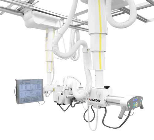 Sistema di radiografia veterinaria digitale - X-DRS Ceiling VET - Examion - a soffitto