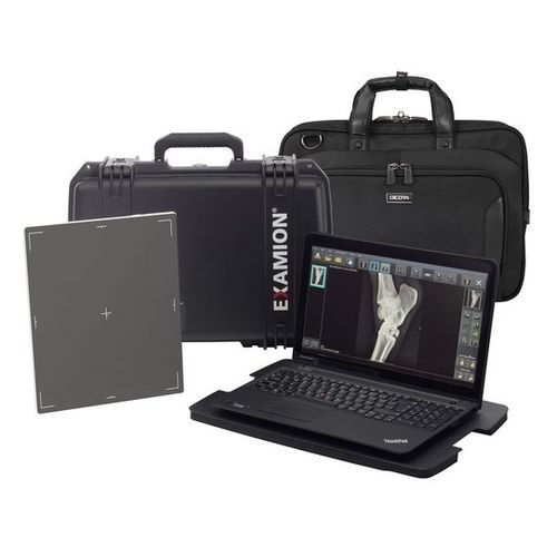 Sistema di acquisizione per radiografia veterinaria - X-DR Portable Case M WiFi - Examion - portatile