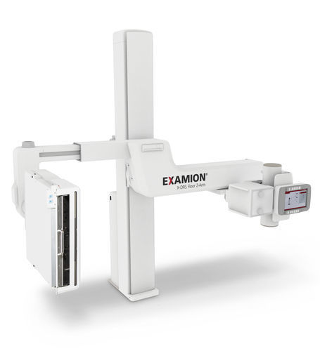 Sistema di radiografia digitale - X-DRS Z-Arm - Examion - per radiografia multidisciplinare / senza tavolo / con braccio portatubo rotante