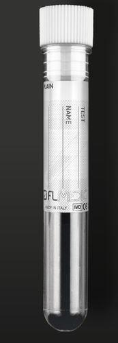 Provetta da laboratorio - 2120 series - F.L. Medical - conica / in polistirene / monouso