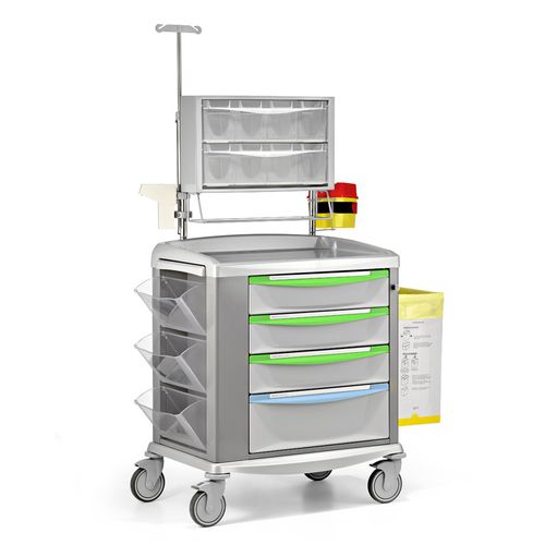 Carrello medico - 45 - 65 - Favero Health Projects - per farmaci / di trasporto / di stoccaggio