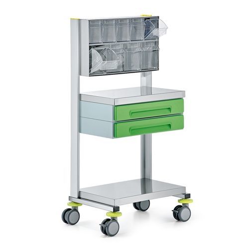Carrello medico - 9CL1218 - Favero Health Projects - per apparecchio / di servizio / in acciaio inossidabile