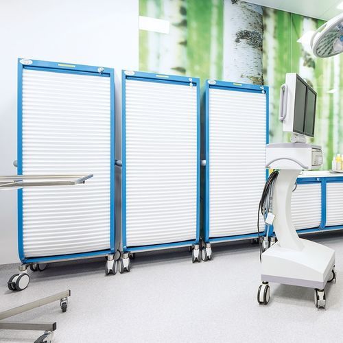 Armadio contenitore - Favero Health Projects - di trasferimento / modulare / con rotelle