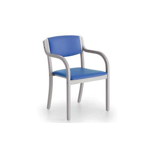 Sedia con braccioli - Favero Health Projects - impilabile