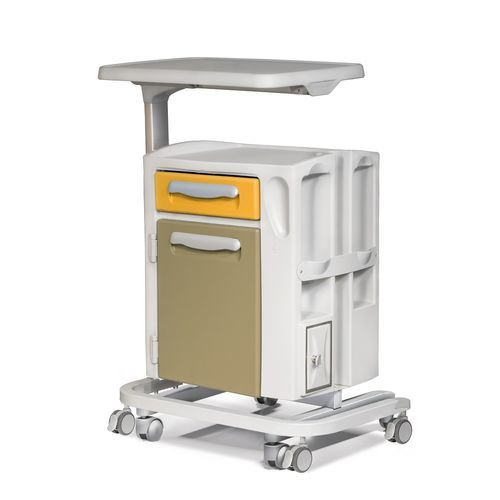 Comodino con rotelle - ROTOMOULDING MDF - Favero Health Projects - con cassetti