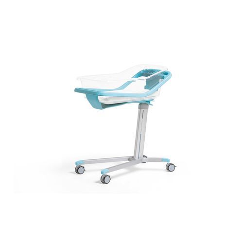 Culla pediatrica ad altezza regolabile - TINY HiLo - Favero Health Projects - con rotelle / trasparente