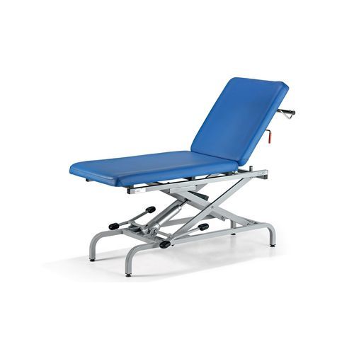 Lettino da visita manuale - BASIC H - 9LV0011 - Favero Health Projects - ad altezza regolabile / 2 sezioni