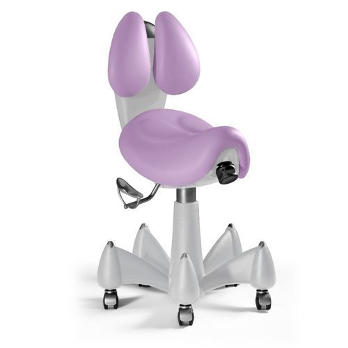 Sgabello per ambulatorio - PLUTO - Favero Health Projects - ad altezza regolabile / basculante / con schienale