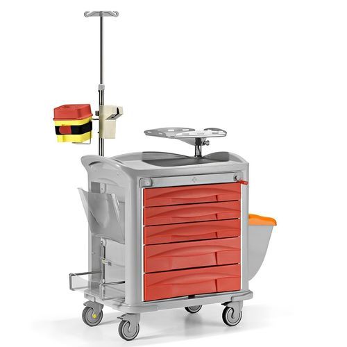 Carrello medico - Favero Health Projects - di emergenza / per strumenti / per dispositivi medici