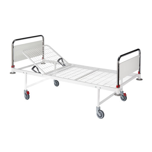 Letto da ospedale - 01.100.00 - Fazzini  - manuale / ad altezza fissa / con rotelle