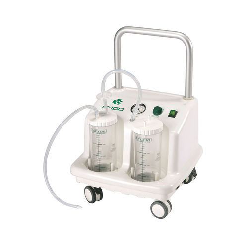 Aspiratore chirurgico elettrico - F-100 - Fazzini  - per chirurgia toracica / per piccola chirurgia / con rotelle