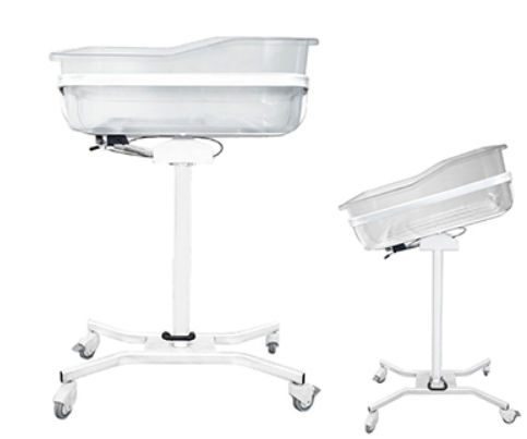 Culla pediatrica con rotelle - 01.802.00 - Fazzini  - anti-Trendelenburg